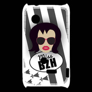Coque Sony Xperia Typo Miss Bretagne Brune