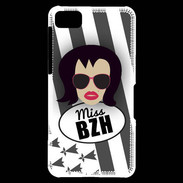 Coque Blackberry Z10 Miss Bretagne Brune