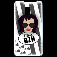 Coque LG P990 Miss Bretagne Brune