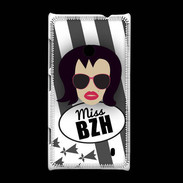 Coque Nokia Lumia 520 Miss Bretagne Brune