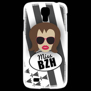 Coque Samsung Galaxy S4 Miss Bretagne Chatain