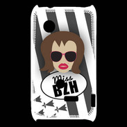 Coque Sony Xperia Typo Miss Bretagne Chatain