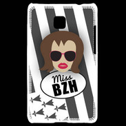 Coque LG Optimus L3 II Miss Bretagne Chatain