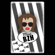 Etui carte bancaire Miss Bretagne Chatain