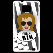 Coque Samsung Galaxy S2 Miss Bretagne Rousse