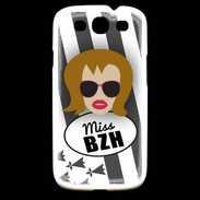 Coque Samsung Galaxy S3 Miss Bretagne Rousse