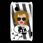 Coque Sony Xperia Typo Miss Bretagne Rousse