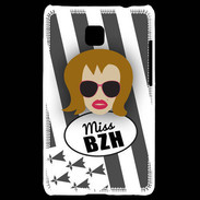 Coque LG Optimus L3 II Miss Bretagne Rousse