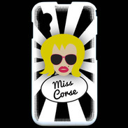 Coque Samsung ACE S5830 Miss Corse Blonde