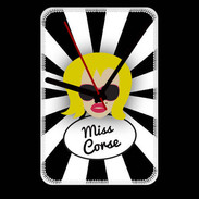 Grande pendule murale Miss Corse Blonde