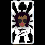 Coque Samsung Galaxy S2 Miss Corse Black