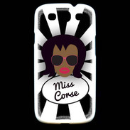 Coque Samsung Galaxy S3 Miss Corse Black