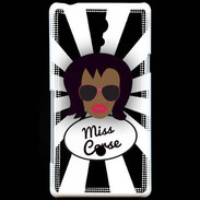 Coque Sony Xperia T Miss Corse Black