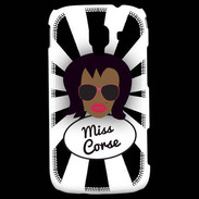 Coque Samsung Galaxy Ace 2 Miss Corse Black