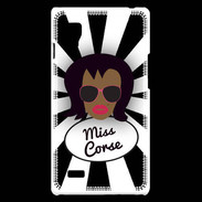 Coque LG Optimus L9 Miss Corse Black