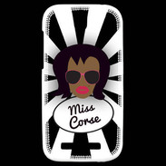 Coque HTC One SV Miss Corse Black