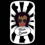 Coque Blackberry Bold 9900 Miss Corse Black