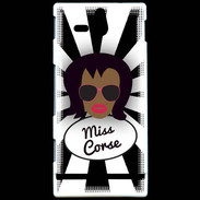 Coque Sony Xperia U Miss Corse Black