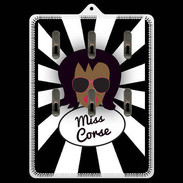 Porte clés Miss Corse Black
