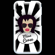 Coque Samsung ACE S5830 Miss Corse Brune