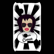 Coque Sony Xperia Typo Miss Corse Brune