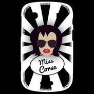 Coque Blackberry Bold 9900 Miss Corse Brune