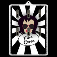 Porte clés Miss Corse Brune