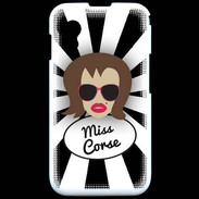 Coque Samsung ACE S5830 Miss Corse Chatain