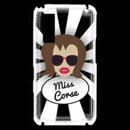 Coque Samsung Player One Miss Corse Chatain