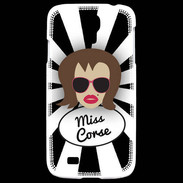 Coque Samsung Galaxy S4 Miss Corse Chatain