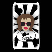 Coque Sony Xperia Typo Miss Corse Chatain