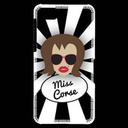 Coque Blackberry Z10 Miss Corse Chatain