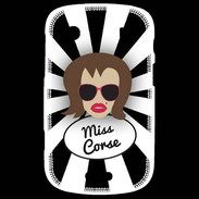 Coque Blackberry Bold 9900 Miss Corse Chatain