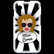 Coque Samsung ACE S5830 Miss Corse Rousse