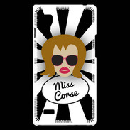 Coque LG Optimus L9 Miss Corse Rousse