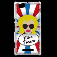 Coque Sony Xperia M Miss France Blonde