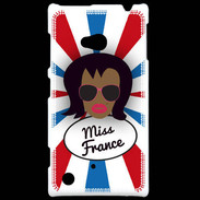 Coque Nokia Lumia 720 Miss France Black