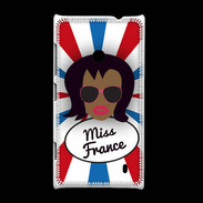 Coque Nokia Lumia 520 Miss France Black