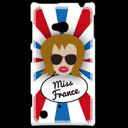 Coque Nokia Lumia 720 Miss France Rousse