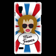 Coque LG Optimus L9 Miss France Rousse
