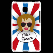 Coque LG Optimus L3 II Miss France Rousse