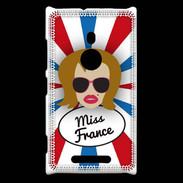 Coque Nokia Lumia 925 Miss France Rousse