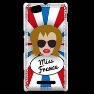 Coque Sony Xperia M Miss France Rousse
