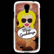 Coque Samsung Galaxy S4 Miss Guadeloupe Blonde