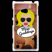 Coque Nokia Lumia 720 Miss Guadeloupe Blonde