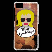 Coque Blackberry Z10 Miss Guadeloupe Blonde