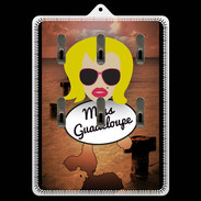 Porte clés Miss Guadeloupe Blonde