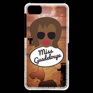 Coque Blackberry Z10 Miss Guadeloupe Black