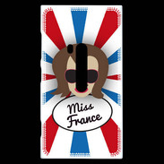 Coque Nokia Lumia 920 Miss France Chatain