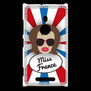 Coque Nokia Lumia 925 Miss France Chatain